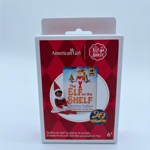 The Elf On The Shelf Girl Doll A Christmas Tradition Book Brown Eyed Brown Skin